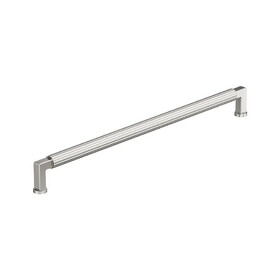 Amerock BP37651PN Ballard Appliance Pull 18 inch (457mm) Center-to-Center Polished Nickel
