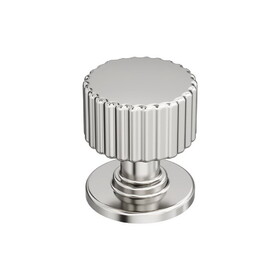 Amerock BP37652PN Ballard Cabinet Knob 1-1/8 inch (29mm) Diameter Polished Nickel