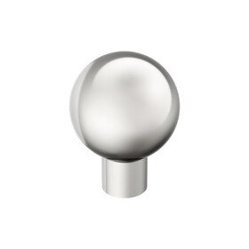 Amerock BP37660PN Coble Cabinet Knob 1-1/8 inch (29mm) Diameter Polished Nickel