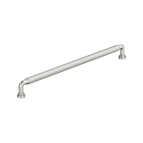 Amerock BP37708PN Cowrie Cabinet Pull 12-5/8 inch (320mm) Center-to-Center Polished Nickel