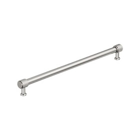 Amerock BP37749PN Faraday Cabinet Pull 12-5/8 inch (320mm) Center-to-Center Polished Nickel