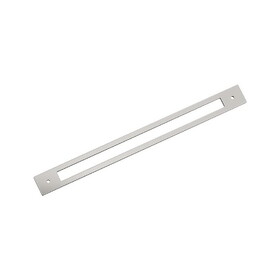 Amerock BP37788PN Medora Cabinet Pull Backplate 12-5/8 inch (320mm) Center-to-Center Polished Nickel