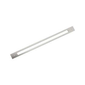 Amerock BP37790PN Medora Appliance Pull Backplate 18 inch (457mm) Center-to-Center Polished Nickel
