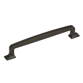 Amerock BP53722BBR Westerly 6-5/16 inch (160mm) Center-to-Center Black Bronze Cabinet Pull