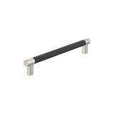 Amerock BP54040G10ORB Esquire 12 inch (305mm) Center-to-Center Satin Nickel/Oil-Rubbed Bronze Appliance Pull
