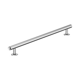 Amerock BP5405126 Radius 18 inch (457mm) Center-to-Center Polished Chrome Appliance Pull