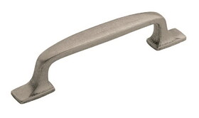 Amerock BP55317AP Highland Ridge 3-3/4 inch (96mm) Center-to-Center Aged Pewter Cabinet Pull