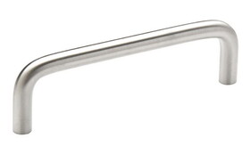 Amerock BP76313CS26D Wire Pulls 3-3/4 inch (96mm) Center-to-Center Brushed Chrome Cabinet Pull