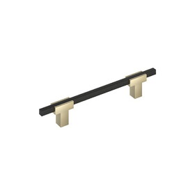 Amerock BP778128BBZMB URBANITE 5-1/16 inch (128mm) Center-to-Center Cabinet Pull