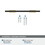 Amerock BP77896BBZMB URBANITE 3-3/4 inch (96mm) Center-to-Center Cabinet Pull