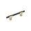 Amerock BP77896BBZMB URBANITE 3-3/4 inch (96mm) Center-to-Center Cabinet Pull