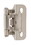 Amerock BPR7566G10 1/4 in (6 mm) Overlay Self Closing Partial Wrap Cabinet Hinge