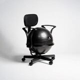 Aeromat 35955 Ball Chair Deluxe - Black Steel Structure