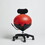 Aeromat 75031 Elite Chair height adjustable black base Red ball