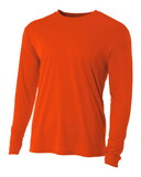 Blank and Custom A4 N3165 Cooling Performance Long Sleeve Crew