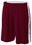 Maroon/White