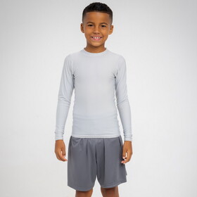 A4 NB3133 Youth Long Sleeve Compression Crew