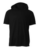 A4 NB3408 Youth Cooling Performance Short Sleeve Hooded Tee