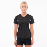A4 NW3223 Women's Color Block Performance V-Neck