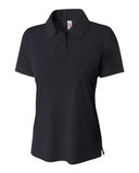 A4 NW3261 Women's Solid Interlock Performance Polo