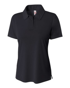 Blank and Custom A4 NW3261 Women's Solid Interlock Performance Polo