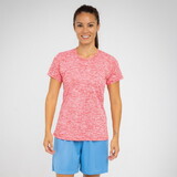 A4 NW3296 Women's Space Dye Tech Shirt