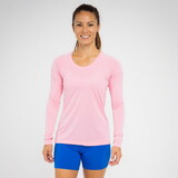 A4 NW3396 Women's SureColor Long Sleeve Cationic Tee