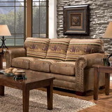 American Furniture Classics 8503-40 Wild Horses - Sofa