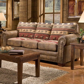 American Furniture Classics 8505-10 Sierra Lodge - Sleeper Sofa