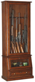 American Furniture Classics 898 12 Gun Slanted Base Cabinet