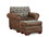 American Furniture Classics B8501-TL-C Deer Teal Tapestry Lodge Arm Chair
