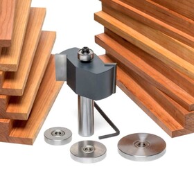 EAGLE AMERICA 100-5142 4 In 1 Rabbet Kit, (150-0802) 1/4"Shk