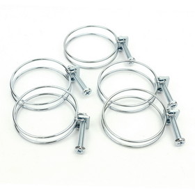 Big Horn 11720PK 5 Pack 2 Inch Wire Hose Clamp