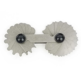 Big Horn 19216 1/32 Inch to 1/4 Inch 26 leaves Radius Gauge