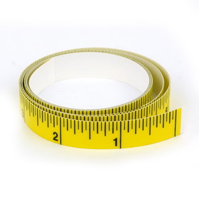 Big Horn 19646 48 Inch Lengths, 9/16 Inch Width Self Stick Tape Rule