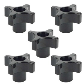 Big Horn 19716B-5PK 4 Point Knob Thread 1/4-20 (5/PK)