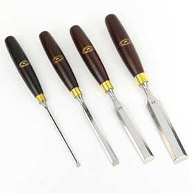 Crown Hand Tools 21000 4 Piece Boxed Chisel Set
