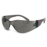 Interstate Safety 40252-12BX Frameless Safety Glasses with Scratch-Resistant Coating - Smoke - 12 pcs/ Box