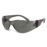 Interstate Safety 40252-12BX Frameless Safety Glasses with Scratch-Resistant Coating (12/Box Packaging) - Smoke