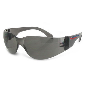 Interstate Safety 40252 Frameless Safety Glasses with Scratch-Resistant Coating ( Single Pair) - Smoke