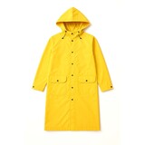 Interstate Safety 40450 PVC Rain Coat with Reflective Tape - L