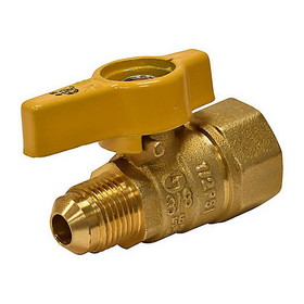 Superior Electric 4400799 1/2 Inch Flare x 1/2 Inch FIP Gas Ball Valve