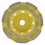 Specialty Diamond 4SDRCW 4" Double Row Segmented Diamond Grinding Cup Wheel (Steel Body) with 5/8"-11 Threads
