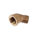 Interstate Pneumatics 5317055 2 Inch 45 Degree Brass Street Elbow