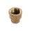 Thrifco Plumbing 5318029 1/2 X 3/8 Brass Red Coupling