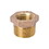Interstate Pneumatics 5318061 3/4 Inch x 1/2 Inch Brass Hex Bushing