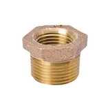 Interstate Pneumatics 5318064 3/4 Inch x 1/8 Inch Brass Hex Bushing