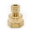 Interstate Pneumatics 6966006 1/4 Inch Compression x 3/8 Inch FIP Adapter