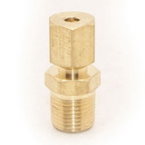 Thrifco Plumbing 6968015 68LP 3/8 Inch x 1/2 Inch Lead-Free Brass Compression MIP Adapter