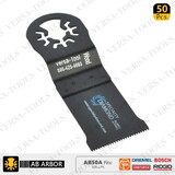 Versa Tool AB50A 35mm Wood Blade Compatible with Fein Multimaster, Dremel, Bosch, Craftsman, Ridgid Oscillating Tools/ 50pk
